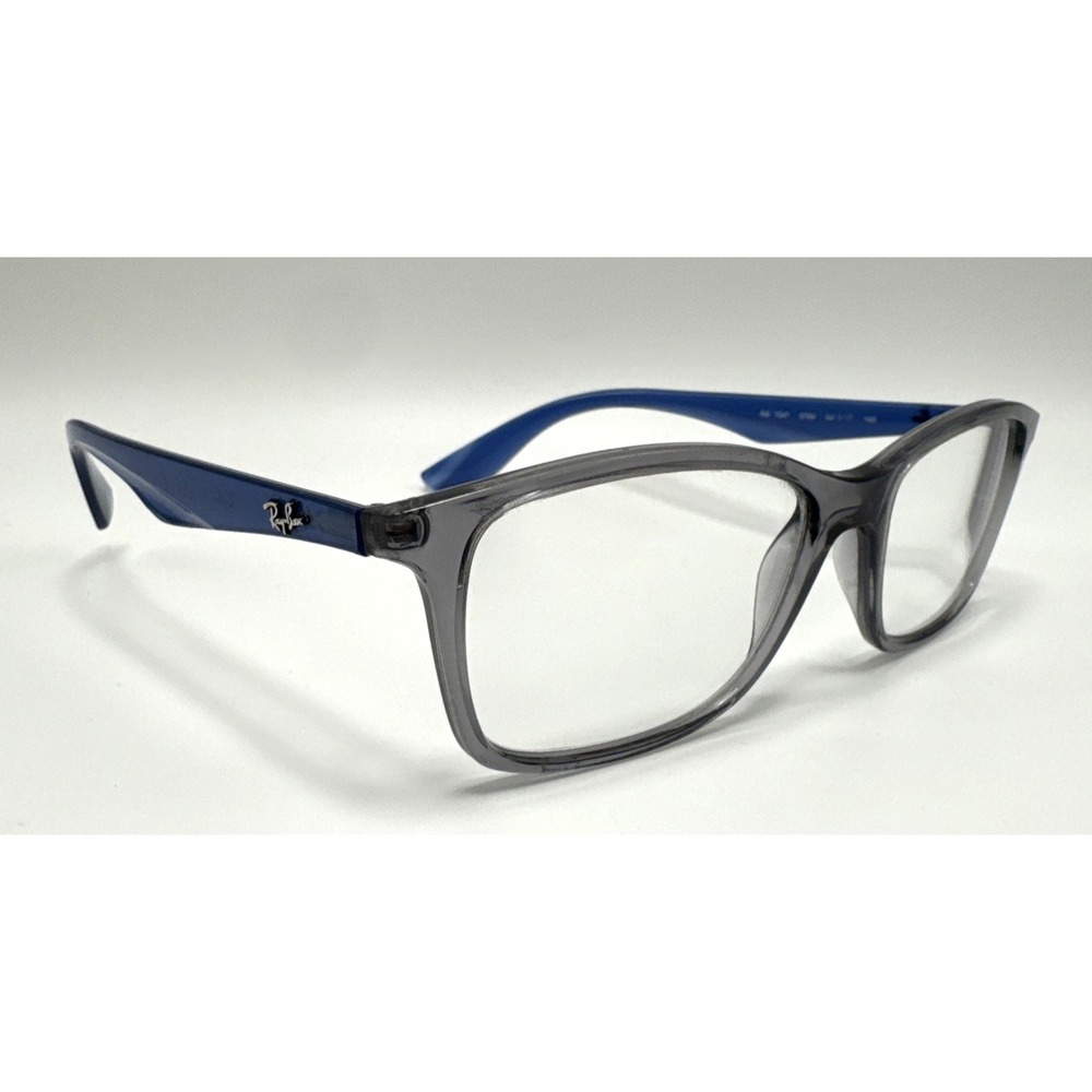 Ray-Ban RB7047 5769 Crystal Gray Blue Square Eyeglasses 54-17-140 Frames Only